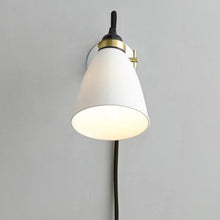 Load image into Gallery viewer, Hector Plug-In Wall Light in Detail.