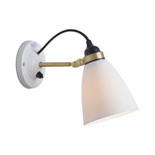 Load image into Gallery viewer, Hector Wall Light in Black (With Switch).