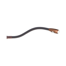 Load image into Gallery viewer, Jet Stream Through The Bedhead LED Wall Light in Anodised Bronze/Mushroom.