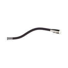 Load image into Gallery viewer, Jet Stream Through The Bedhead LED Wall Light in Polished Nickel/Chocolate Brown.