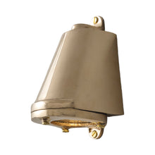 Load image into Gallery viewer, Mast Wall Light in Polished Bronze (Without Backplate).