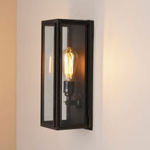 Load image into Gallery viewer, Narrow Box Wall Light in Detail.