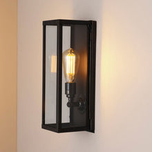 Load image into Gallery viewer, Narrow Box Wall Light in Detail.