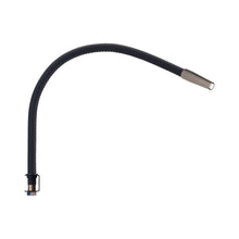 Load image into Gallery viewer, Nimbus Over The Bedhead LED Wall Light in Polished Nickel/Chocolate Brown.