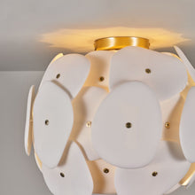 Load image into Gallery viewer, Pebble Flush Mount Ceiling Light in Detail.