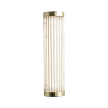 Load image into Gallery viewer, Pillar LED Wall Light in Polished Brass (10.8-Inch/2.8-Inch).