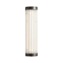 Load image into Gallery viewer, Pillar LED Wall Light in Weathered Brass (10.8-Inch/2.8-Inch).