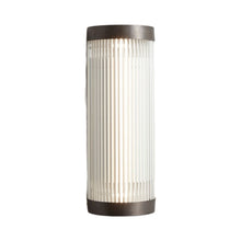 Load image into Gallery viewer, Pillar LED Wall Light in Weathered Brass (15.7-Inch/5.9-Inch).