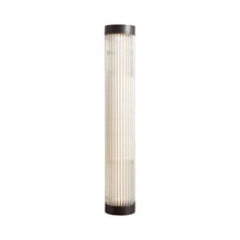 Load image into Gallery viewer, Pillar LED Wall Light in Weathered Brass (23.6-Inch/3.9-Inch).