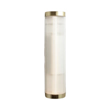 Load image into Gallery viewer, Pillar LED Wall Light in Polished Brass (23.6-Inch/5.9-Inch).