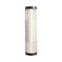 Load image into Gallery viewer, Pillar LED Wall Light in Weathered Brass (23.6-Inch/5.9-Inch).