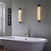 Load image into Gallery viewer, Pillar LED Wall Light in bathroom.