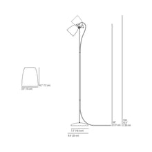 Load image into Gallery viewer, Primo Floor Lamp - line drawing.