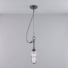 Load image into Gallery viewer, Ship's Well Pendant Light in Detail.
