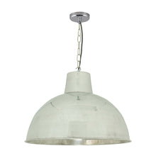 Load image into Gallery viewer, Spun Reflector Pendant Light in Polished Aluminium (Large).