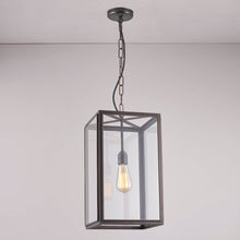 Load image into Gallery viewer, Square Pendant Light in Detail.