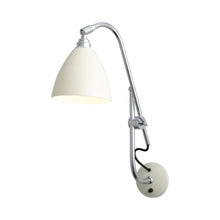 Load image into Gallery viewer, Task Swing-Arm Wall Light in Cream.