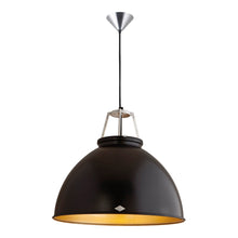 Load image into Gallery viewer, Titan Pendant Light in Black/Bronze (Large/No Glass).
