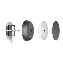 Load image into Gallery viewer, Totem Puck LED Wall Light in Detail.