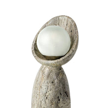Load image into Gallery viewer, Alice Stone Table Lamp in Detail.