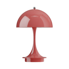 Load image into Gallery viewer, Panthella 160 LED Portable Table Lamp in Opaque Coral (Polymer).