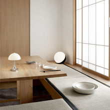 Load image into Gallery viewer, Panthella 160 LED Portable Table Lamp in dining room.