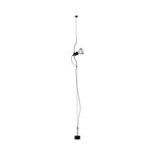Load image into Gallery viewer, Parentesi Floor Lamp in Nickel.