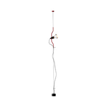 Load image into Gallery viewer, Parentesi Floor Lamp in Red.