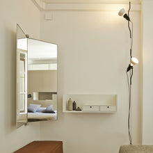 Load image into Gallery viewer, Parentesi Floor Lamp in bedroom.