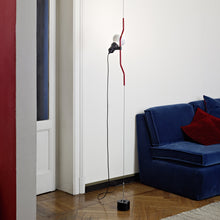 Load image into Gallery viewer, Parentesi Floor Lamp in living room.