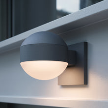 Load image into Gallery viewer, Reals Dome Cap Downlight Outdoor LED Wall Light in Outside Area.