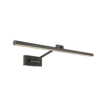 Load image into Gallery viewer, Reed LED Swing Arm Light in Black (Large).