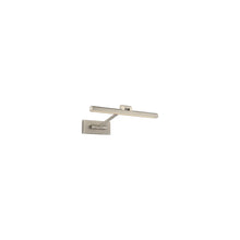 Load image into Gallery viewer, Reed LED Swing Arm Light in Brushed Nickel (Small).