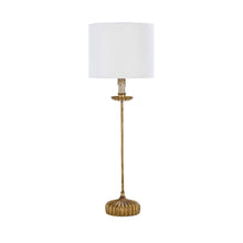 Load image into Gallery viewer, Clove Table Lamp in Natural Linen.