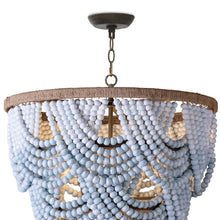 Load image into Gallery viewer, Coastal Living Ombre Chandelier in Detail.