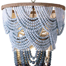 Load image into Gallery viewer, Coastal Living Ombre Chandelier in Detail.