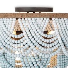 Load image into Gallery viewer, Coastal Living Ombre Flush Mount Ceiling Light in Detail.