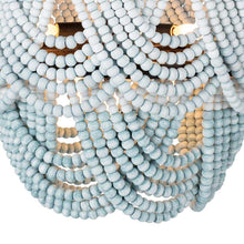 Load image into Gallery viewer, Coastal Living Ombre Flush Mount Ceiling Light in Detail.