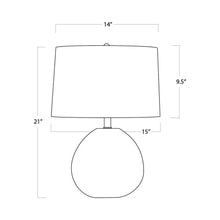 Load image into Gallery viewer, Coastal Living Sanibel Table Lamp - line drawing.