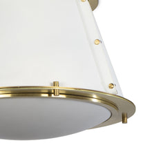 Load image into Gallery viewer, French Flush Mount Ceiling Light in Detail.