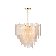 Load image into Gallery viewer, Glacier Chandelier in Polished Brass (Small).