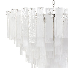 Load image into Gallery viewer, Glacier Chandelier in Detail.