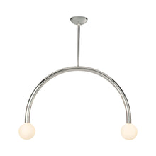 Load image into Gallery viewer, Happy Pendant Light in Polished Nickel.