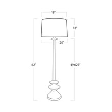 Load image into Gallery viewer, Hope Floor Lamp - line drawing.