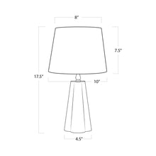Load image into Gallery viewer, Joelle Table Lamp - line drawing.