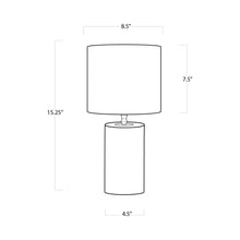 Load image into Gallery viewer, Juliet Table Lamp - line drawing.