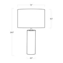 Load image into Gallery viewer, Juliet Table Lamp - line drawing.