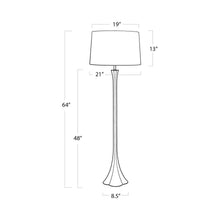 Load image into Gallery viewer, Lillian Floor Lamp - line drawing.