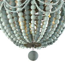 Load image into Gallery viewer, Malibu Flush Mount Ceiling Light in Detail.