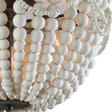 Load image into Gallery viewer, Malibu Flush Mount Ceiling Light in Detail.